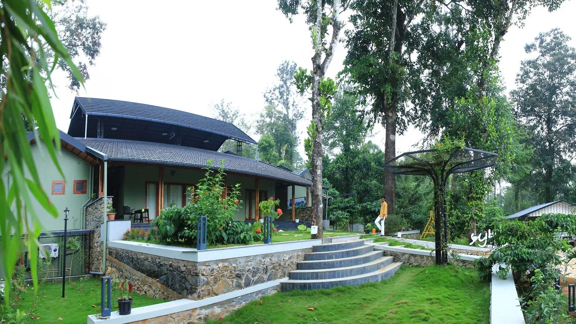 Quarto em Acomodações Particulares Sylvan Resort Wayanad Índia
