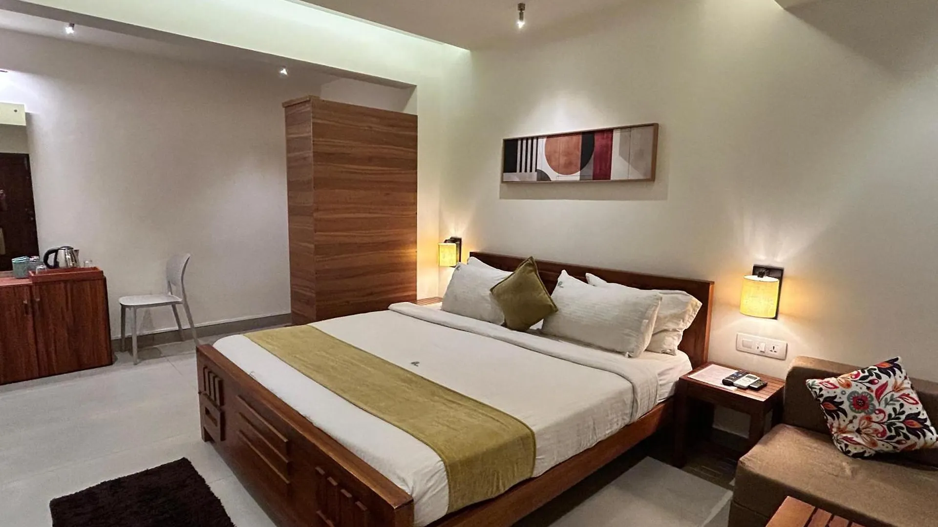 Quarto em Acomodações Particulares Sylvan Resort Wayanad